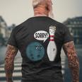 Bolos Bolos Divertidos Camiseta Hombre Estampado Espalda Regalos para ancianos