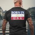Born In Yugoslavia T-shirt da uomo con stampa posteriore Regalos para ancianos