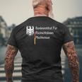 Bundesinstitut Für Rücksichtslosen Mischkonsum T-Shirt mit Rückendruck Geschenke für alte Männer