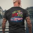 Call Me If Vintage Musician Outfits For Lovers You Get Lost Men's T-shirt Back Print Gifts for Old Men