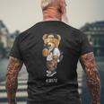 Carino Orsacchiotto Prendendo Un Selfie T-shirt da uomo con stampa posteriore Regalos para ancianos