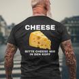 Cheese Mir In Den Kopf T-Shirt mit Rückendruck Geschenke für alte Männer