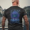 Chibi Omen Agentalorants Gaming Cute T-Shirt mit Rückendruck Geschenke für alte Männer