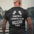 Chimico Figo Regalo Divertente Chimici E Studenti Di Chimica T-shirt da uomo con stampa posteriore Regalos para ancianos