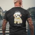 Clairo Dog T-Shirt mit Rückendruck Geschenke für alte Männer