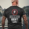 Commies Aren't Cool Anti-Communism S T-Shirt mit Rückendruck Geschenke für alte Männer