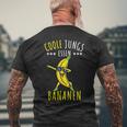 Coole Jungs Essen Bananen T-Shirt mit Rückendruck Geschenke für alte Männer