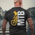 Cooles Mountainbike Retro Mtb Fans Geschenk Jungs Männer T-Shirt mit Rückendruck Geschenke für alte Männer