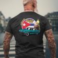 Cuba Oldtimer Havana Cigar Cuba Libre Caribbean Souvenir T-Shirt mit Rückendruck Geschenke für alte Männer