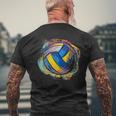Da Pallavolo Regalo Divertente Per Il Giocatore Diocabolario T-shirt da uomo con stampa posteriore Regalos para ancianos