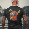 Dab Paprika Dancing Dabbing Peppersegetables T-Shirt mit Rückendruck Geschenke für alte Männer