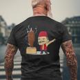 Dabbing Doner Kebab For Doner Sellers & Kebap Fans T-Shirt mit Rückendruck Geschenke für alte Männer