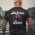 Damen Jga Stösschen Team Crew T-Shirt mit Rückendruck Geschenke für alte Männer