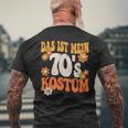 Das Ist Mein 70Er Kostüm 70S 70S Motto Party Outfit T-Shirt mit Rückendruck Geschenke für alte Männer