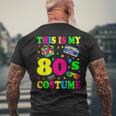 Das Ist Mein 80S Costume 1980S Party S T-Shirt mit Rückendruck Geschenke für alte Männer