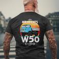 Ddr Ifa W50 T-Shirt mit Rückendruck Geschenke für alte Männer