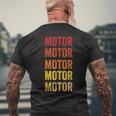 Définition Du Moteur Moteur T-shirt imprimé au dos Cadeaux pour les vieillards