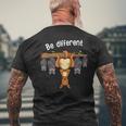 Be Different Kangaroo T-Shirt mit Rückendruck Geschenke für alte Männer