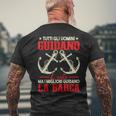 Divertente Capitano Barca Aela Marinaio T-shirt da uomo con stampa posteriore Regalos para ancianos