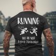 Divertente Corridore Corsa Con Motivazione Maratona Accessori T-shirt da uomo con stampa posteriore Regalos para ancianos