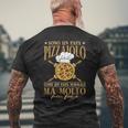 Divertente Pizzaiolo Padre Pizzaioli Festa Del Papà T-shirt da uomo con stampa posteriore Regalos para ancianos