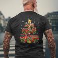 Divertente Pompiere Camion Dei Pompieri Albero Di Natale Uomo Donna Bambini T-shirt da uomo con stampa posteriore Regalos para ancianos