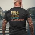 Divertenti Compleanno Uomo Annointage 1984 T-shirt da uomo con stampa posteriore Regalos para ancianos