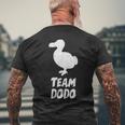 Dodo Team Cute Dodo For All T-Shirt mit Rückendruck Geschenke für alte Männer