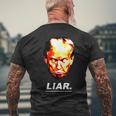 Donald Trump Liar Anti Trump T-Shirt mit Rückendruck Geschenke für alte Männer