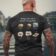 Döner Dinge Die Ich In Meiner Freizeit Tue T-Shirt mit Rückendruck Geschenke für alte Männer