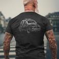 Donna 500 Nuova Auto D'epoca Disegno Con Collo A T-shirt da uomo con stampa posteriore Regalos para ancianos