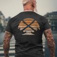 Donna Electric Guitar Player Funk Blues Heavy Metal Six Strings Con Collo A T-shirt da uomo con stampa posteriore Regalos para ancianos