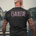 Donna Esaurita Donna Divertente Regalo Con Collo A T-shirt da uomo con stampa posteriore Regalos para ancianos