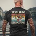 Donna Se Filippo Non Può Aggiustarlo Nessuno Può Farlo Con Collo A T-shirt da uomo con stampa posteriore Regalos para ancianos