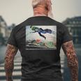 Donna Over The Town Marc Chagall Con Collo A T-shirt da uomo con stampa posteriore Regalos para ancianos