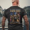 If You Don't Own One You Will Never Understand Malinois Dog Men's T-shirt Back Print Gifts for Old Men