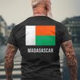 Drapeau Malgache De Madagascar T-shirt imprimé au dos Cadeaux pour les vieillards