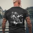 Drummer Rock Jesus Drums T-Shirt mit Rückendruck Geschenke für alte Männer