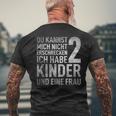 Du Kannst Mich Nicht Erschreckcken Ich Habe 2 S T-Shirt mit Rückendruck Geschenke für alte Männer