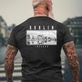 Dublin Irelandintage Souvenir Skyline Uk Dublin T-Shirt mit Rückendruck Geschenke für alte Männer