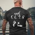 E 5 6 7 8 Coreografo Punti Balletto Divertente Insegnante Di Danza T-shirt da uomo con stampa posteriore Regalos para ancianos
