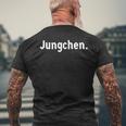 East Prussia Masuria Jungchen Königsberg & T-Shirt mit Rückendruck Geschenke für alte Männer