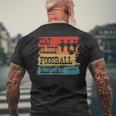 Eat Sleep Foosball Ripetereintage Retro Foosball T-shirt da uomo con stampa posteriore Regalos para ancianos
