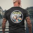 Who Else T-Shirt mit Rückendruck Geschenke für alte Männer