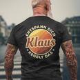 Entspann Dich Klaus Regelt Das T-Shirt mit Rückendruck Geschenke für alte Männer