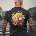 Entspann Dich Löffler Regelt Das T-Shirt mit Rückendruck Geschenke für alte Männer