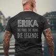 Erika Idea T-Shirt mit Rückendruck Geschenke für alte Männer