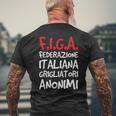 FIGA Scritte Divertenti Regalo Grigliatori Anonimi T-shirt da uomo con stampa posteriore Regalos para ancianos