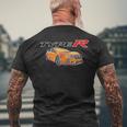 Fk8 Civic Type R Retro Style T-Shirt mit Rückendruck Geschenke für alte Männer