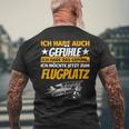 Flying Slogan Pilot T-Shirt mit Rückendruck Geschenke für alte Männer